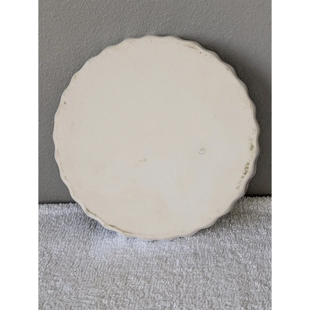 Vintage Small Ceramic Vegetable 6 Layer Bake Recipe Pie Dish Tart Ashley Fluted